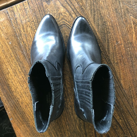 UO Leather Western Bootie 6 - Picture 3 of 4